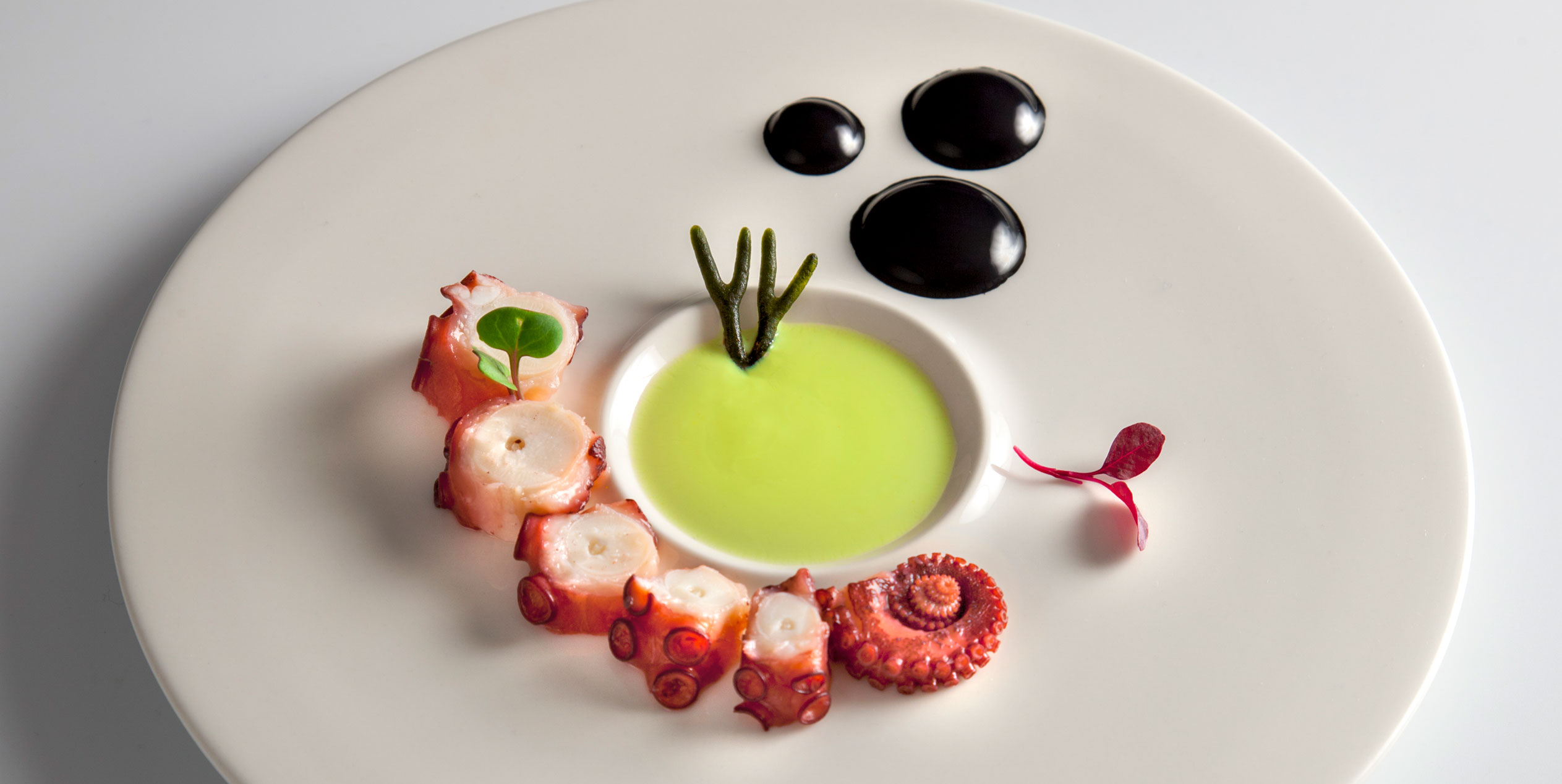 Pulpo con mayonesa de wasabi Receta by Repagas